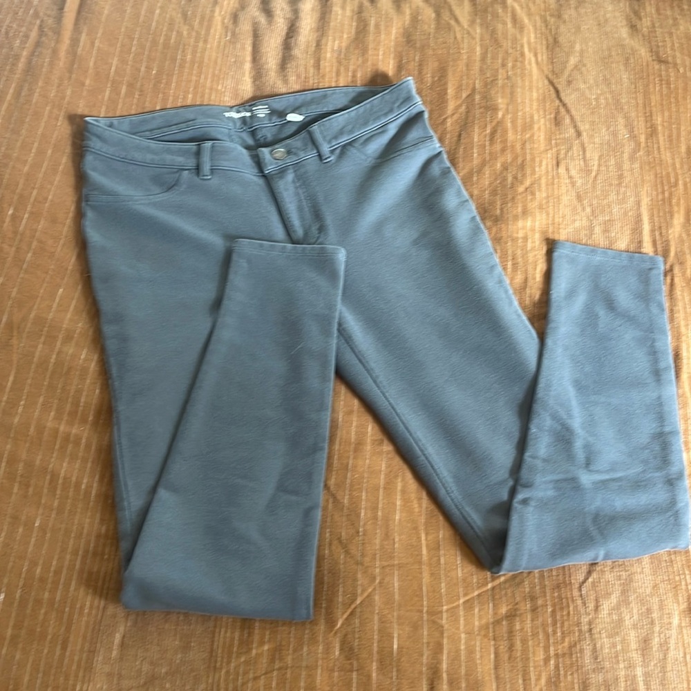 Toad & Co dark green jeggings